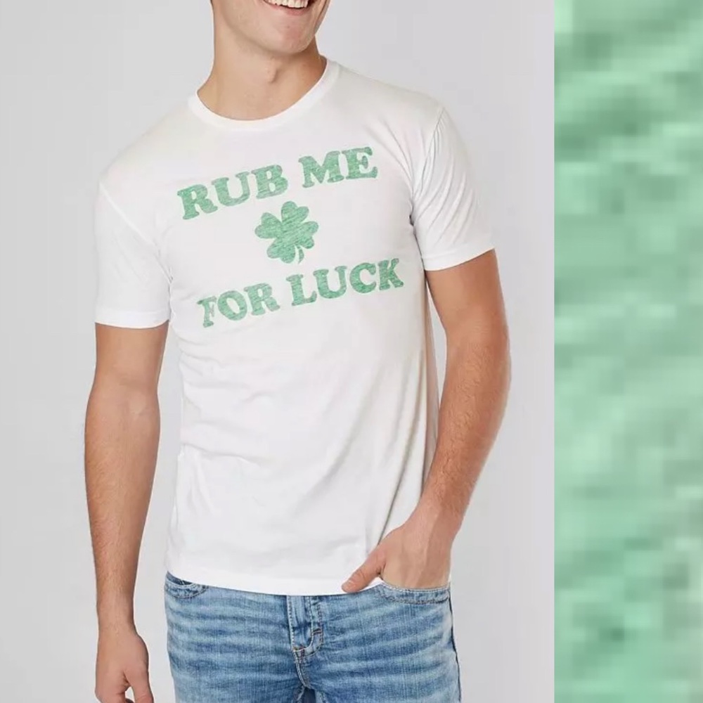 Rub Me For Luck Buckle tshirt